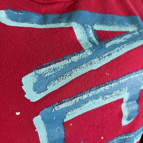 Y2K Aero New York 1/2012 Graphic Hot Pink Shirt Size XL Juniors - Picture 3 of 9